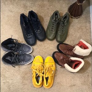 Lot Of 5 Sneakers & Boots
